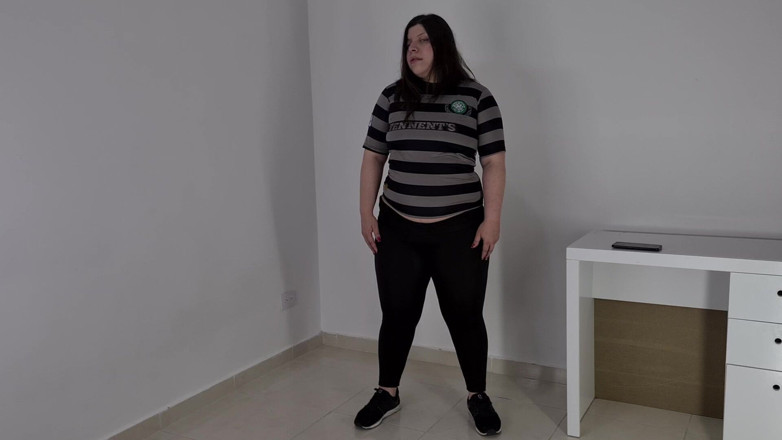 Alice H: Fetiche de estiramiento del vientre