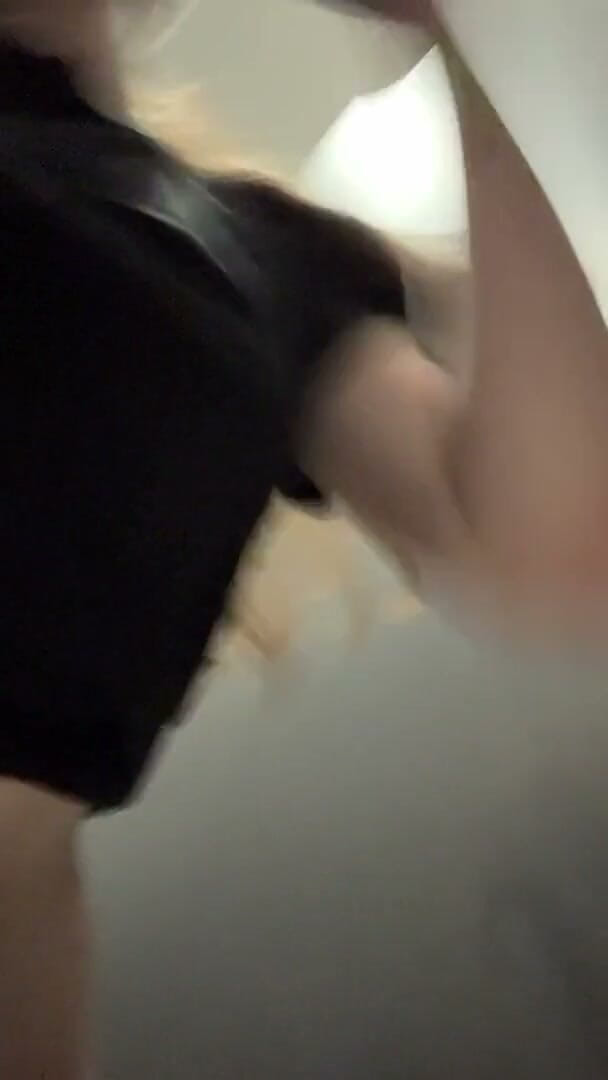 Peeing in Public Toilets - Hairy Pussy, Dirty Panties & Close up Streams