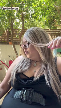 BBW brazilská MILF ráno Venkovní řetězování rituální parlament Longs