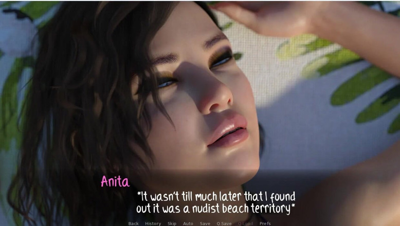 XXX Games Bunk: Weekend Lollygagging - Gameplay - Roleplay - Anita Teasing Men at Beach