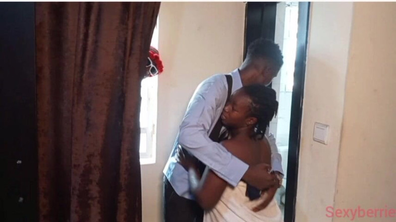 Sexy Berrie: 俺は彼女の最愛の旦那が帰るのを待ってから、俺たちはセックスを始めた