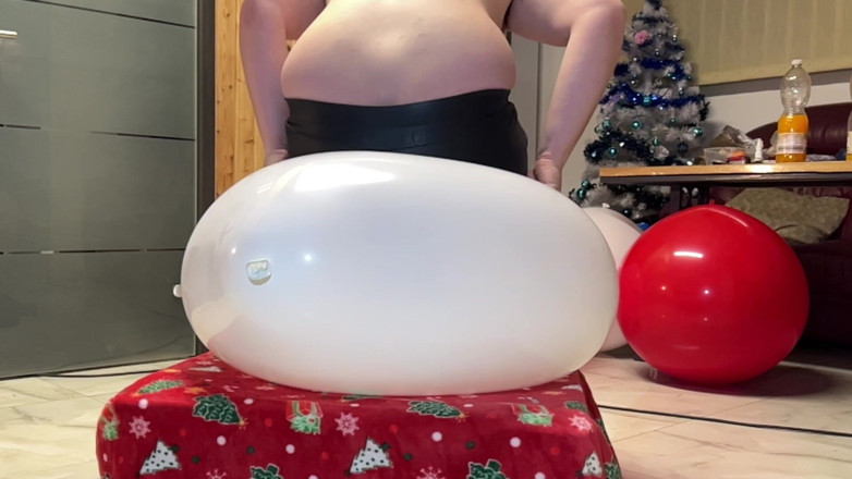 BeachBallsDuo: 6 balões gigantes de 100cm derrotados por nossos corpos de 230kg plus...