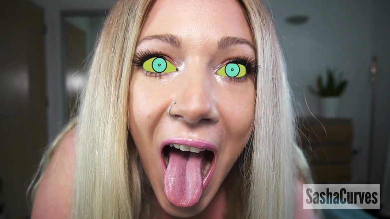 Sasha Curves: Pizzacı adam büyüleniyor ve yutuyor