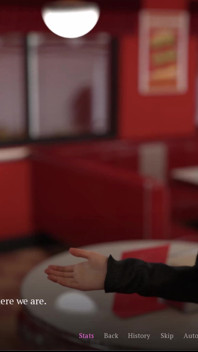 Le mariage adoré 13, nous sommes sortis à ce Burger joint et Julie étaient tellement un flirt