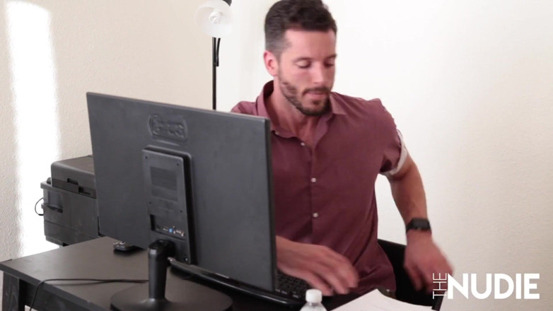The Nudie: Dillion harper gibt dir einen blowjob in deinem büro