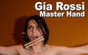 Picticon bondage and fetish: Gia Rossi &amp;amp; Master Hand BDSM gagged clamped pee whipped