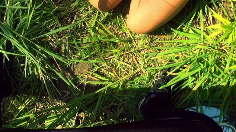 Cumbizz: Balls very deep out door BBC pounding!