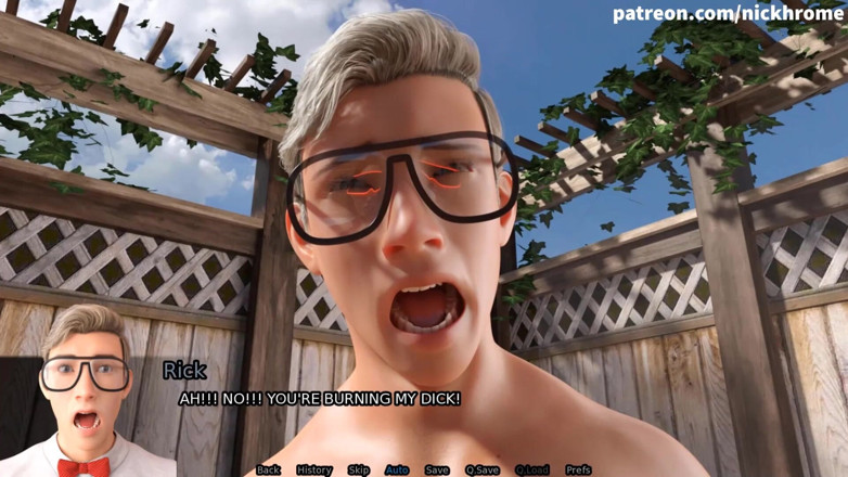 Visual Novels: SexBot 56 - sega vicino alla piscina