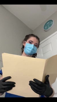 POV Dental Exam Blue Scrubs to Topless