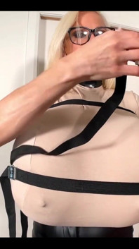 Strapping My X Cup to Fit My Jacket