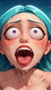 Pénis squirting et crème extraterrestre : orgasme sur la plage