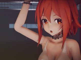 Mmd anime girls: MMD R - 18アニメの女の子のセクシーなダンス(クリップ21)