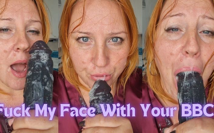 niurakoshkina: Fuck My Face with Your Big Black Cock