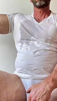 Madison Makes a Mess with the Baby Oil