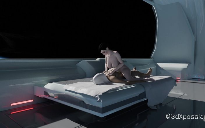 3dxpassion: Найкращий секс у космосі. Гарячу японську красуню жорстко трахають на орбітальній космічній станції