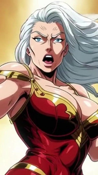 Ai セクシースーパーヒーローアクションクリップ