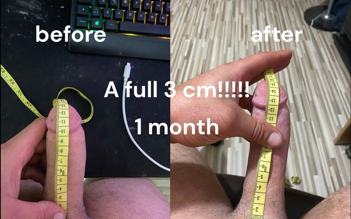 Penis brothers: 1ヶ月で3cmの陰茎長増加 運動