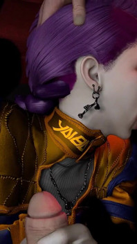 Rumi the Kpop Demon Hunters in a Double Penetration Threesome