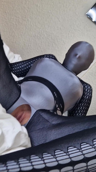 Punkt widzenia Nora Fox Zentai Fantasy Grey