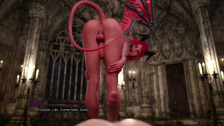 TransLure: Lust Academy - audrey la trans succube cavalca james e poi...