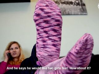 Czech Soles - foot fetish content: Belohnte socken schnüffelsession pOV