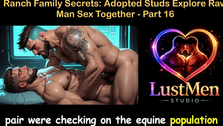 LustMen: English Audio Gay Sex Story - Ranch Line Secrets Adopted Studs...