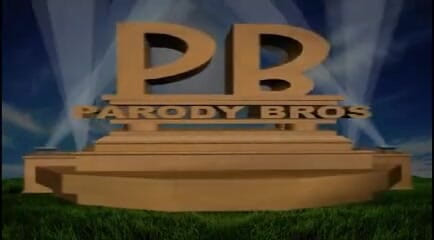 Parody Bros: Brunetka nastolatka masturbuje się po ssaniu penisa w parodii wideo