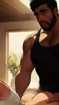 Alla matrigna hentai MILF piace guardare