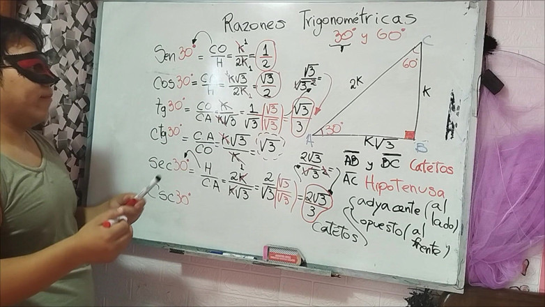 Rosaroja: 15 trigonometrie: 30 úhlů - trigonometrických poměrů