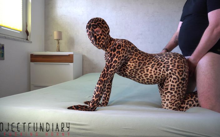 Projectsexdiary: Leo Zentai комбінезон косплей, кругла дупа, секс зі спермою на дупу - projectfundiary