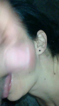Blowjob Ends with Hot Cum on My Face