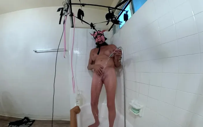 Lizzy Yum: Lizzy Yum April 2023 Sexy Slave Advert 3 BDSM Self Bondage Pussy...