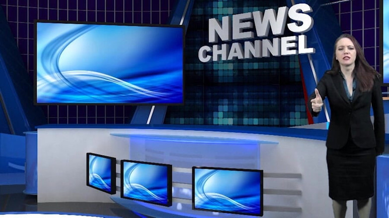 Evangelines Fetish: Evangeline in the Newsroom