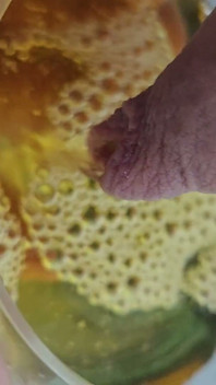 Makro, lange vorhaut, pissen