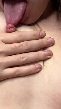 Hairy Girl Loves JOI and Cum Together