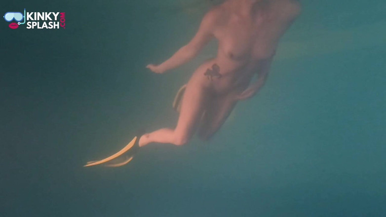 UKCuteGirl Lucy Lauren: Curvă de noapte goală snorkel joc subacvatic
