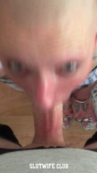 Have You Ever Had a Staring Contest with a Slut Sucking Your Cock?