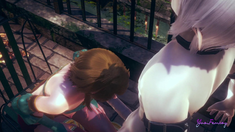 Yaoitube: Zelda yaoi femboy - nyepong kontol di tautan (tanpa sensor)