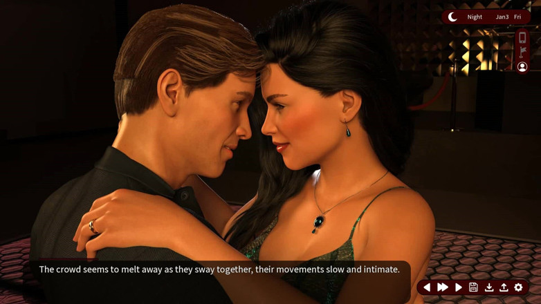 Dirty GamesXxX: Whispers of Desire: Husband Watches His Wife Dance with Their...