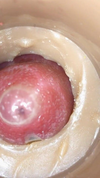 Sperma Inuti Mig Om Och Om Igen! Kamera Inuti Creampie Kondom POV