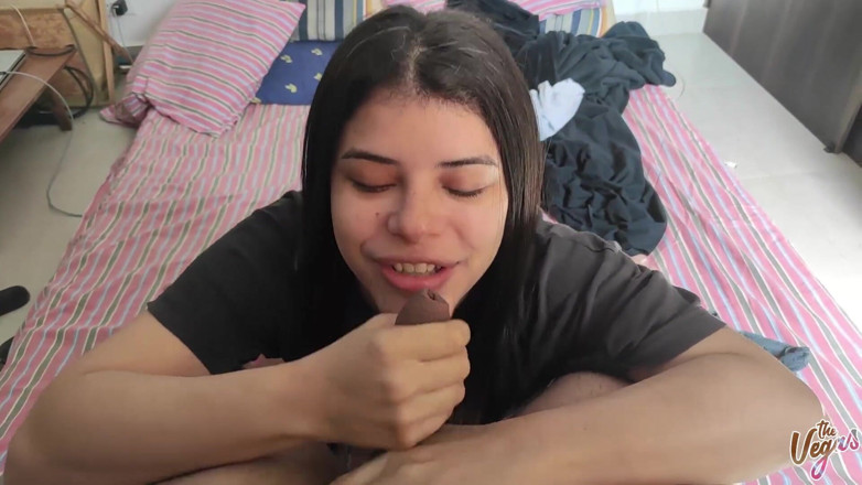 Selena Vega: Good morning Stepdaddy may I suck your cock?