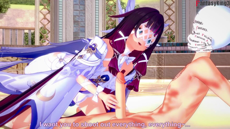 Fantasy king: Columbina Blowjob - Genshin Impact