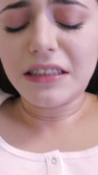 Pretty stepsister caught and fucked by stepbrother's BWC