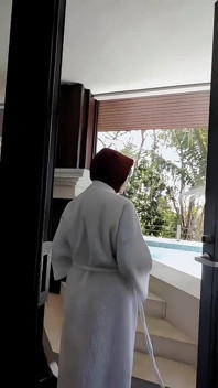 Hijab Nude in Swimming Pool