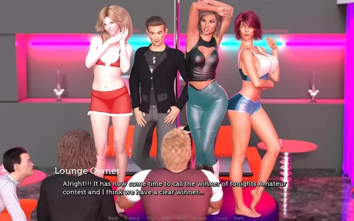 Dirty GamesXxX: The adventurous couple: married wife and a stripper ep 37,38,39