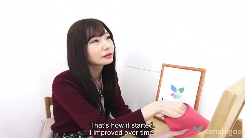 Tenshigao Backstage: Akane Shirosaki detrás del escenario
