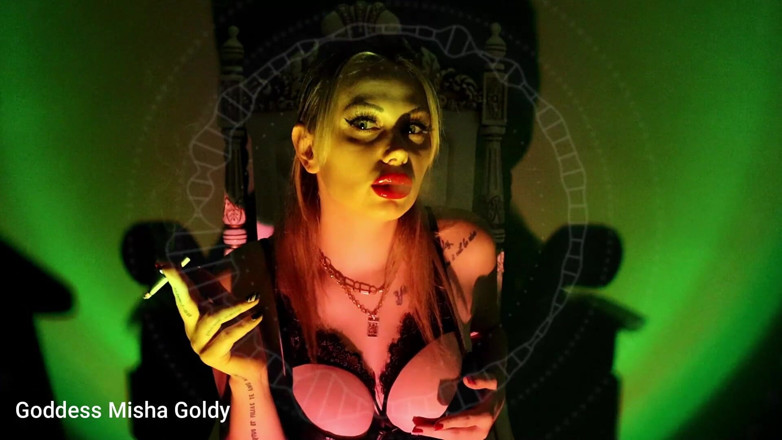 Goddess Misha Goldy: mere dhoomrapaan jaadoo veb men aao!