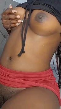 Ebony Teen Pussy Tease