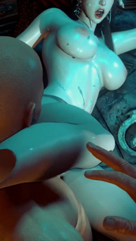 3D geiles asiatisches dünnes schätzchen, das sexy dessous trägt