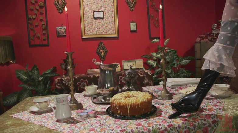 Kink TS: Kinky tea party: jessica fox e tony orlando